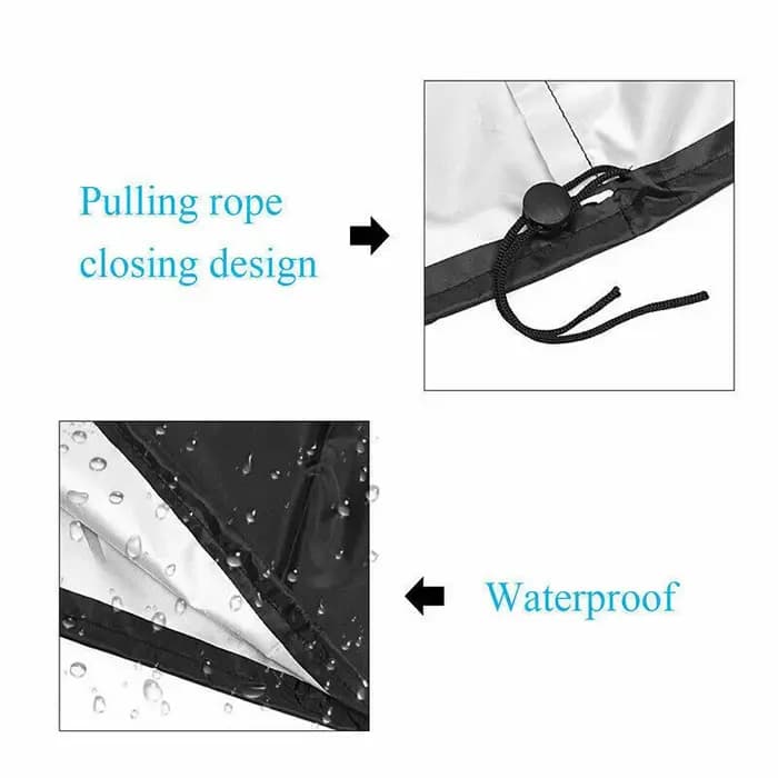 SPA baignoire piscine couverture étanche extérieur jardin cour housse anti-poussière anti-chute feuilles UV poussière