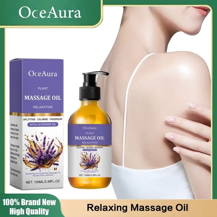 Huile de Massage relaxante à la lavande