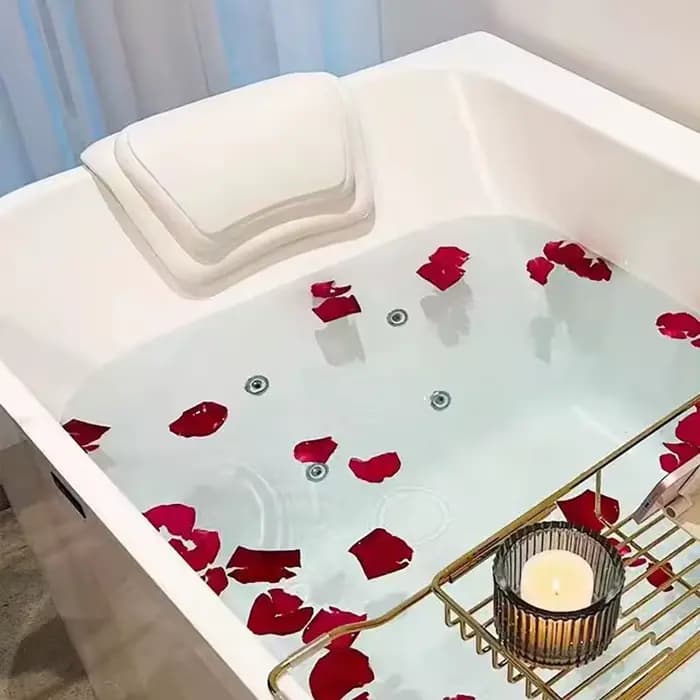 Oreiller de bain SPA antidérapant