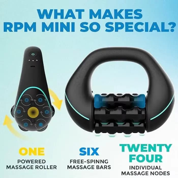 Mini masseur percussif roulant pour soulager la fatigue corporelle