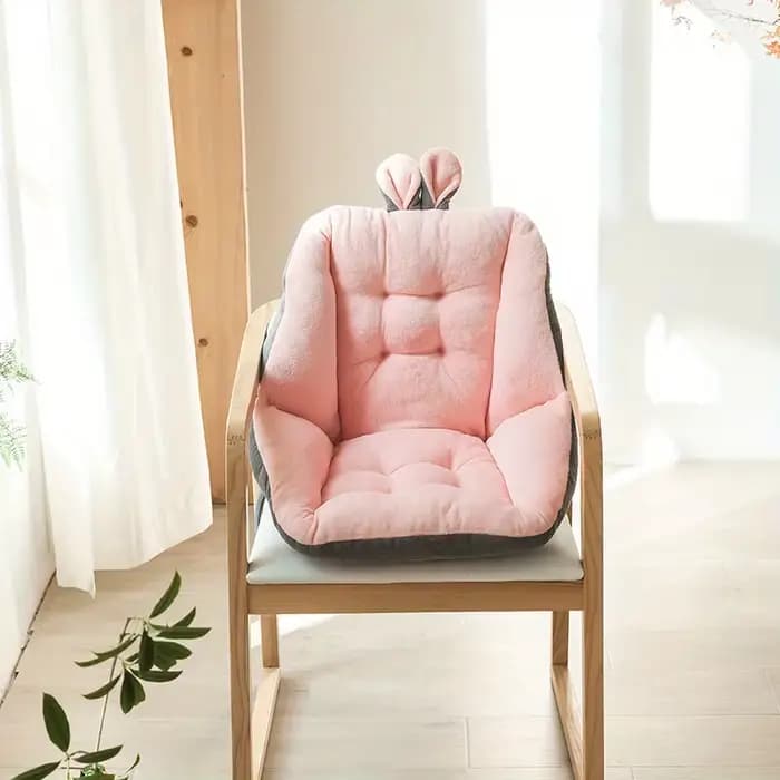 Coussin de lecture confortable et moderne en oreilles de lapin