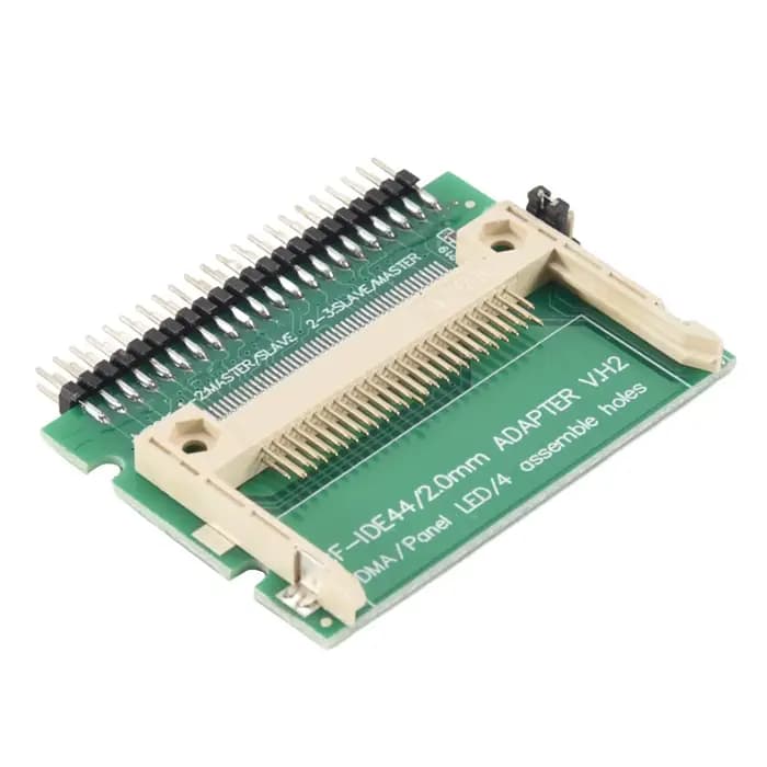 La plus nouvelle carte Compact Flash Cf vers Ide 44 broches 2Mm mâle 2.5 pouces Hdd adaptateur de démarrage convertisseur