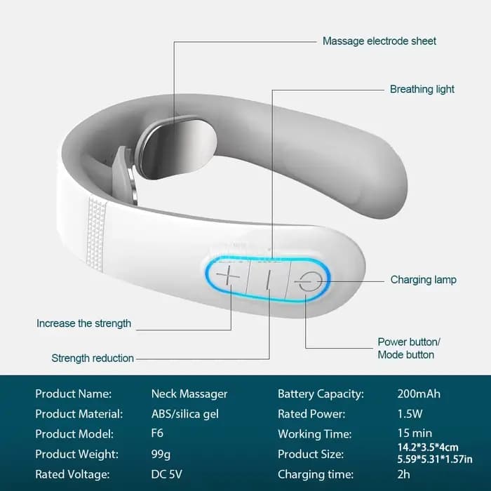 Masseur intelligent pour le dos et la nuque