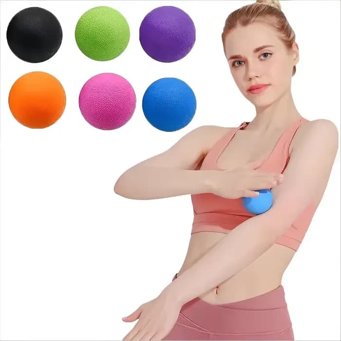 Balle de massage TPE 6CM pour relaxation musculaire profonde