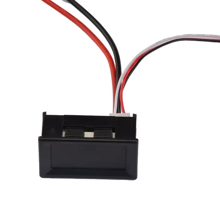 Voltmètre numérique DC 500V 10A voltmètre numérique tension rouge bleu voltmètre ampèremètre voltmètre jauge électromobile moto voiture