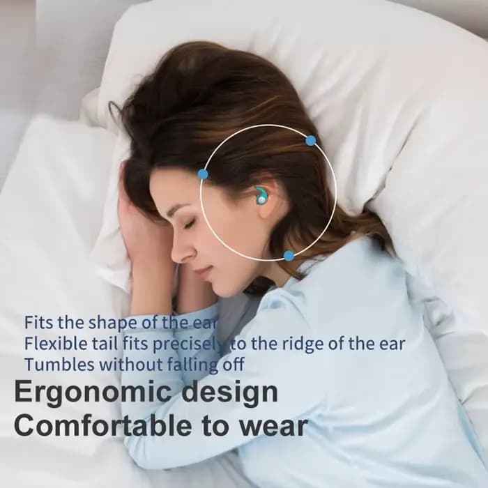Bouchons d'oreilles pour dormir, réduction du bruit, souples, étanches