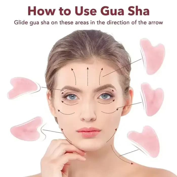Massage du visage GuaSha Jade beauté