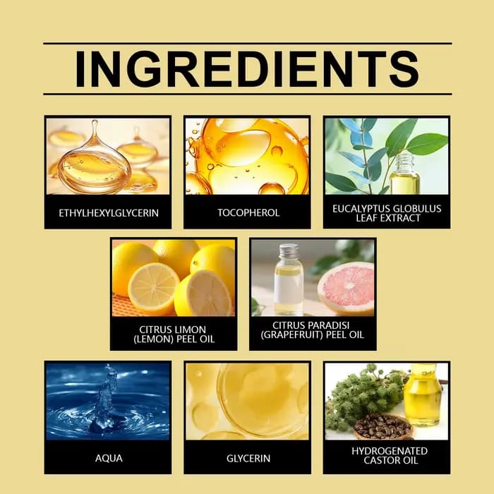 Huile de Massage corporel avec citron