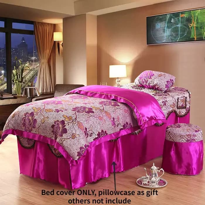 1 pièce Housse de lit de massage pour table de salon de beauté et SPA