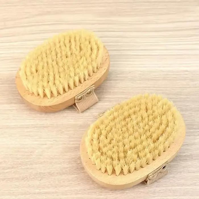 Brosse corporelle en bois pour SPA