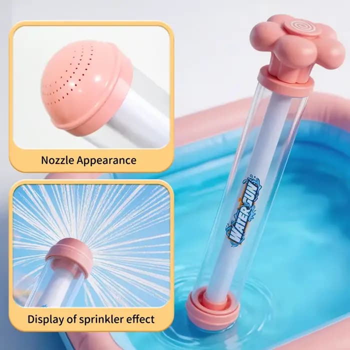 Pistolet à eau pour enfants, jeux d'été interactifs, jouets à pulvérisation d'eau, accessoires de photographie et d'ambiance