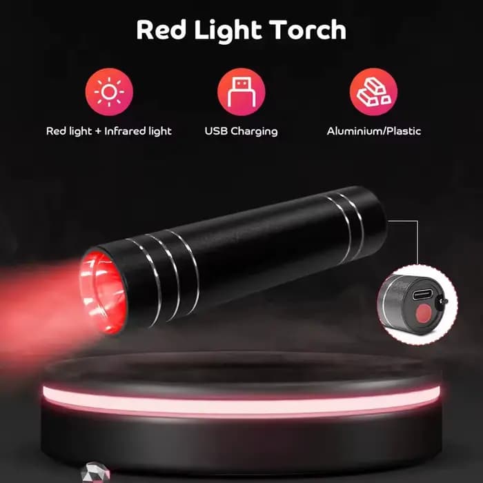 Lampe de thérapie à la lumière rouge 660nm