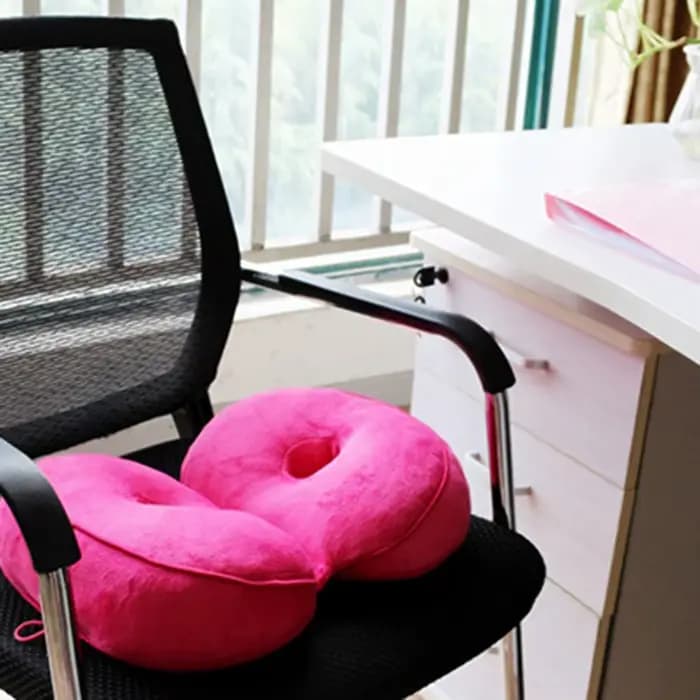 Coussin orthopédique multifonction double confort en mousse à mémoire de forme pour le bassin