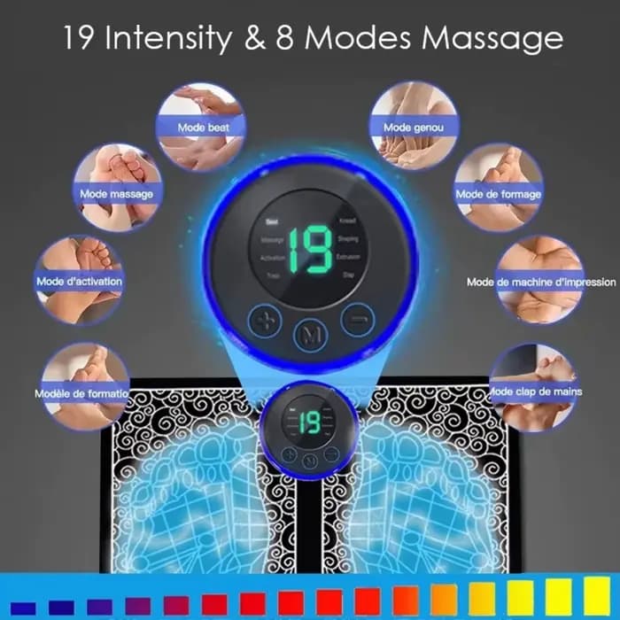 Masseur de pieds intelligent pour points d'acupuncture