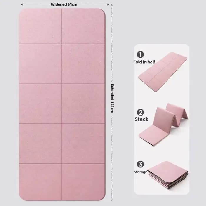 Tapis de yoga pliable en TPE écologique
