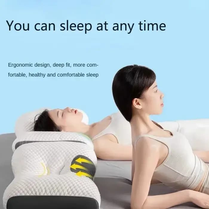 Oreiller cervical pour aider à dormir et protéger le cou