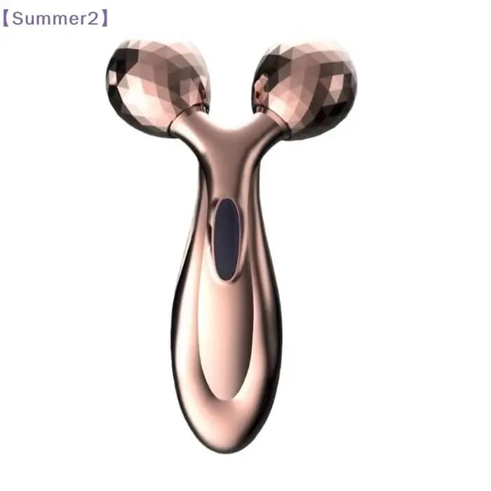 【Xia2】Masseur à double rouleau 3D avec effet liftant et raffermissant pour le visage