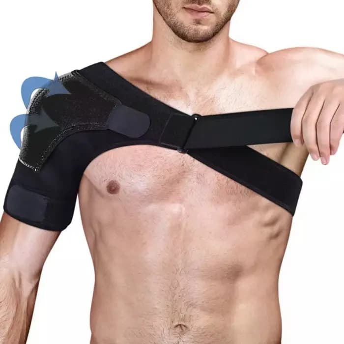 Orthèse de soutien de manchette de rotateur de soulagement de la douleur d'orthèse d'épaule pour les blessures et larmes