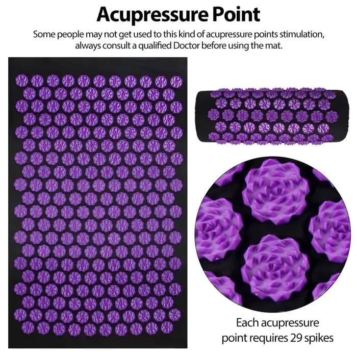 Tapis de Yoga d'acupression