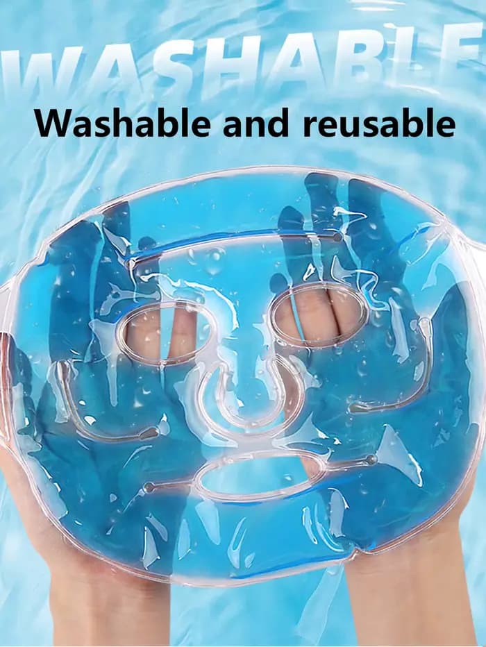 Masque facial en gel froid