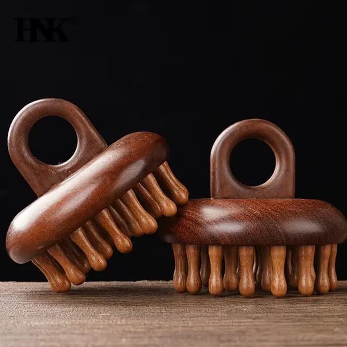 Peigne de Massage thérapeutique en bois