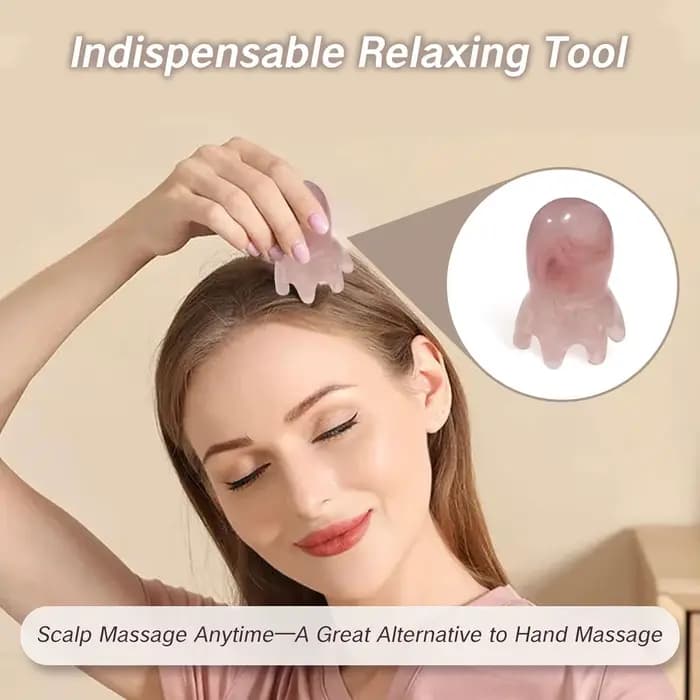 Peigne de Massage en résine poulpe