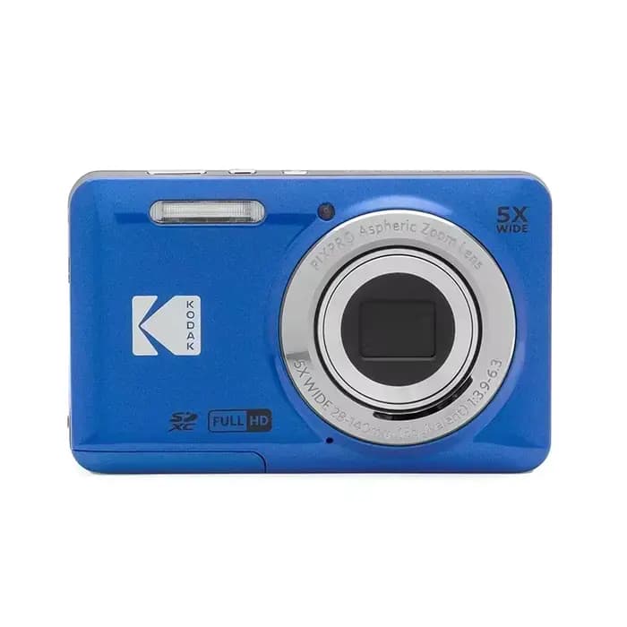 Appareil photo numérique KODAK PIXPRO FZ55 16MP Full HD 1080P authentique, écran LCD 2,7 pouces, caméra de vlogging, zoom optique 5x, grand angle 28 mm pour vidéo