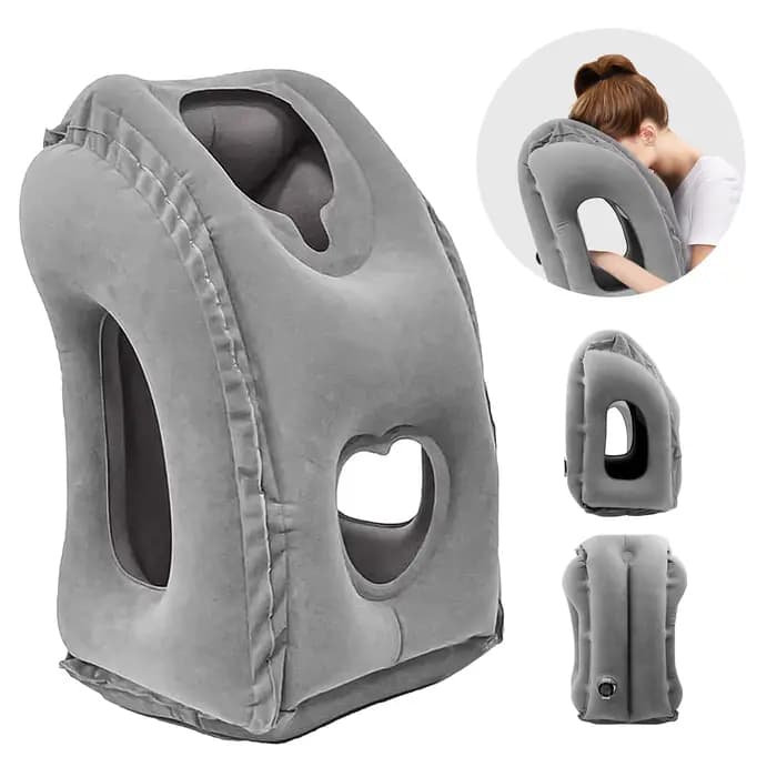 Oreiller de voyage gonflable 1 pièce