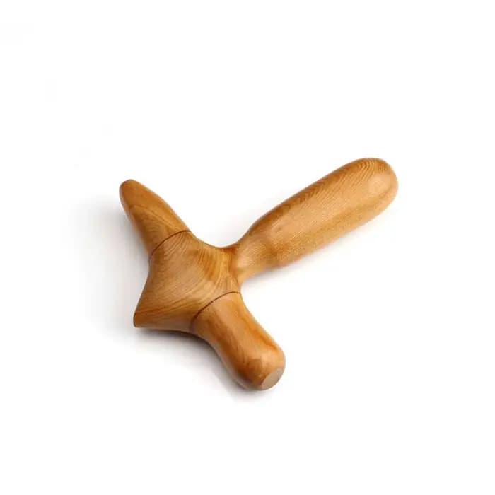 2 bâtons de massage en bois