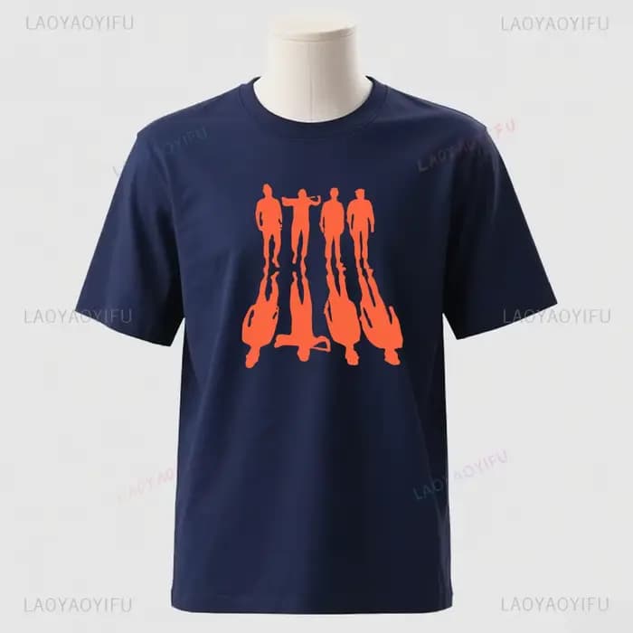 Un horloge Orange 80s Vintage film T-Shirt femme homme mode décontracté classique col rond haute qualité coton graphique t dessus de chemise
