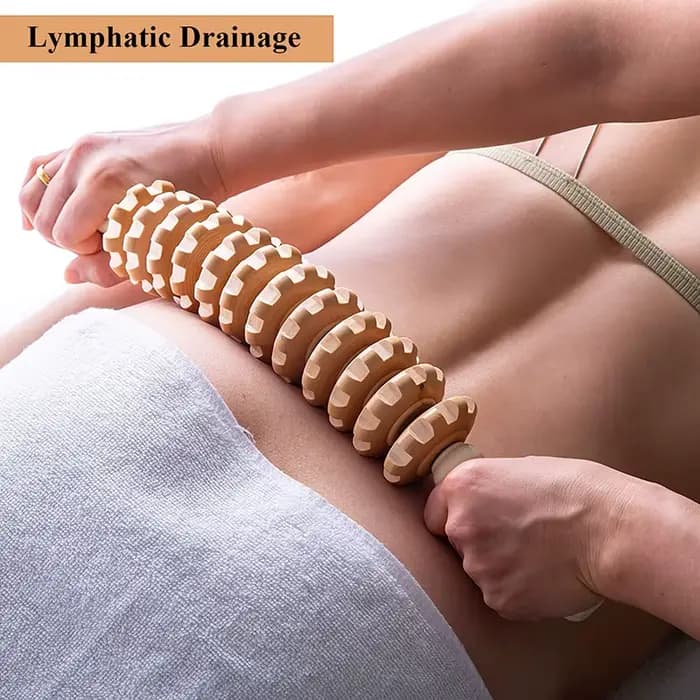 Rouleau de Massage outil de thérapie en bois