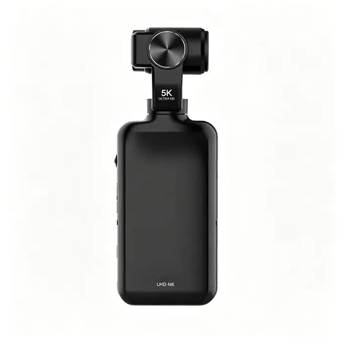 Nouvelle caméra d'action 4K, caméscope numérique de poche, stabilisation sur 3 axes, vision nocturne IR, caméra pour vlog, idéale pour un cadeau