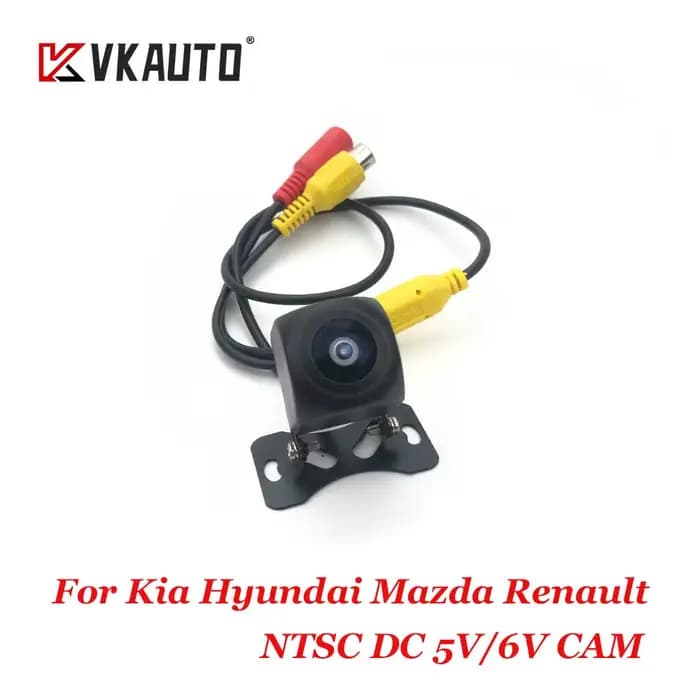 VKAUTO-Caméra de voiture 5V 6 Volt 6 V NTSC pour bricolage CCD HD vision nocturne, pour kia, hyundai, mazda, Renault, Subaru