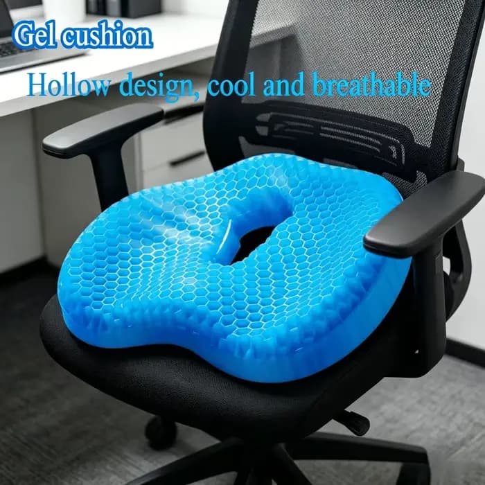 Coussin de siège en gel en forme de U