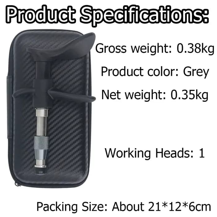 Nouvel outil de chiropratique : pistolet de massage manuel portable efficace pour soulager les douleurs dorsales et améliorer la mobilité des membres.