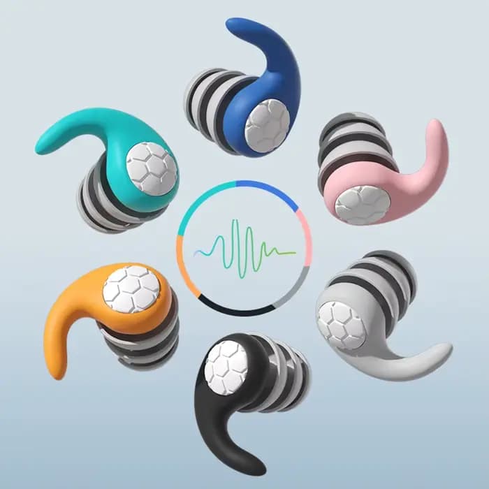 Bouchons d'oreilles pour dormir, réduction du bruit, souples, étanches