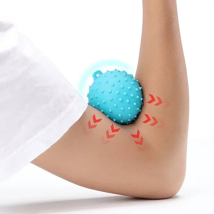 【Nice】Balle de massage ronde en silicone pour la relaxation musculaire et la rééducation