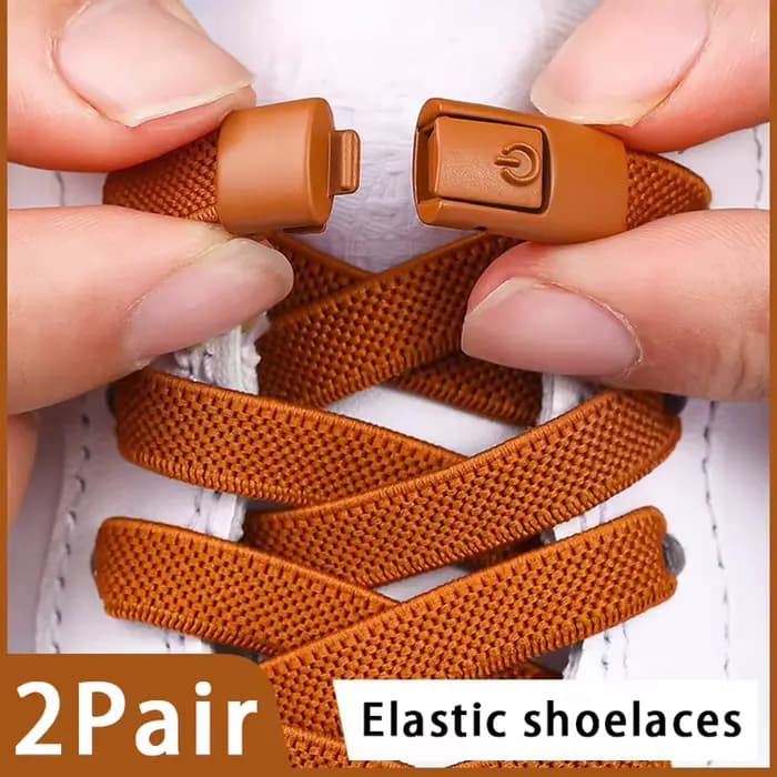 1 paire/2 paires lacets élastiques baskets Tennis sans cravate lacets de chaussures lacets de verrouillage sans attaches enfants adultes lacet chaussures accessoires