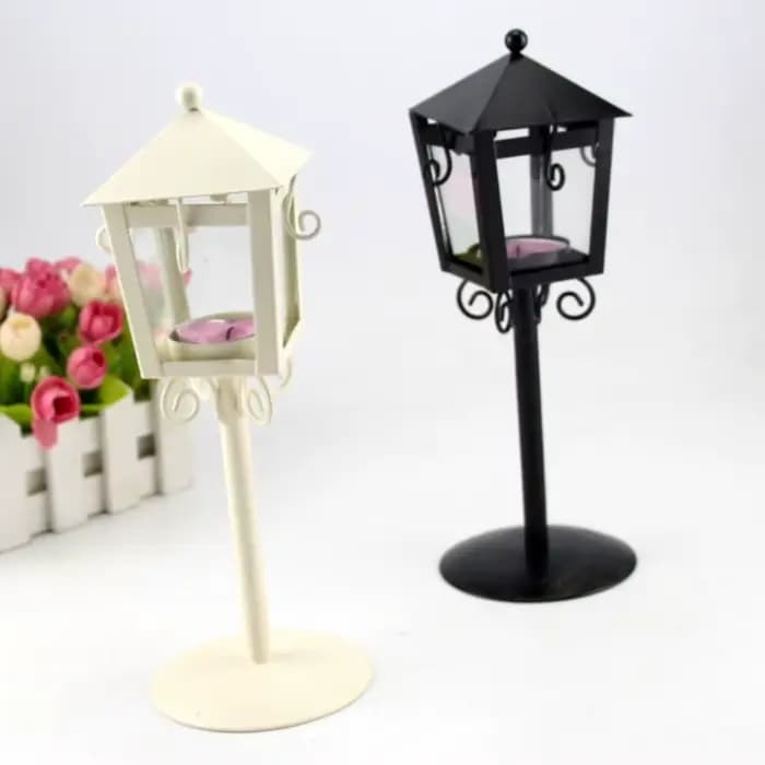 Bougeoirs Vintage bougeoir classique Simple romantique chandelier Style européen luxe bougie lanterne pour mariage