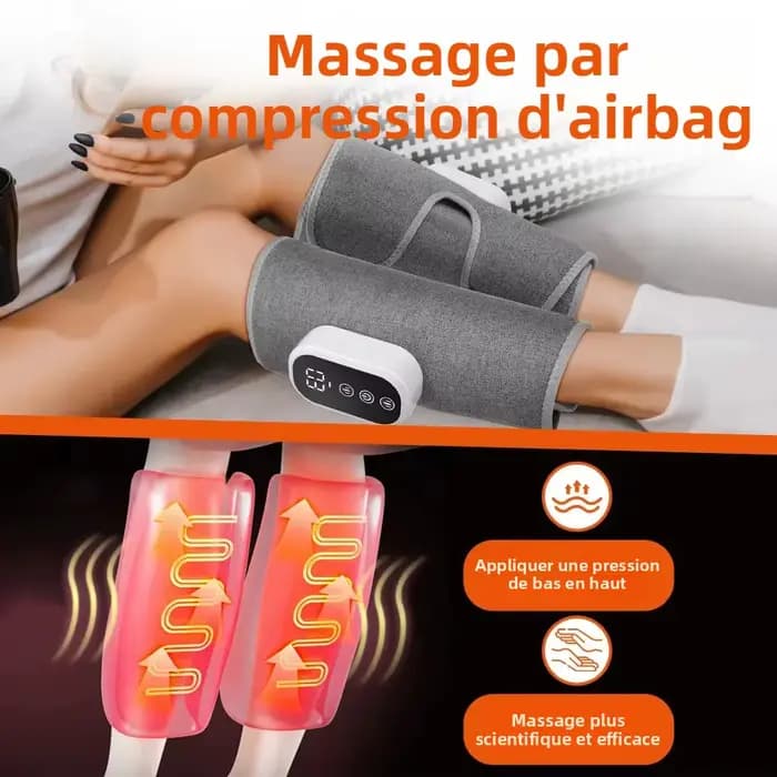 Masseur de jambes sans fil