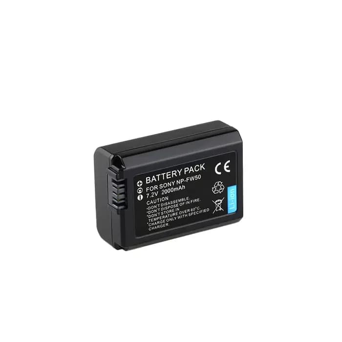 Batterie de caméra pour SONY np-fw50 NP FW50, pour Sony Alpha a6500 a6300 a6000 a5000 a3000 NEX-3 a7R a7S NEX-7 NEX-3D NEX-3K NEX-5R