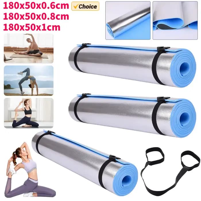 Tapis de Yoga antidérapant de 6/8/10MM d'épaisseur