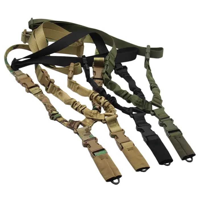 Élingue de fusil tactique à Point unique, 1 Point, pour Airsoft, robuste, pour pistolet de tir au Combat, sangle de chasse