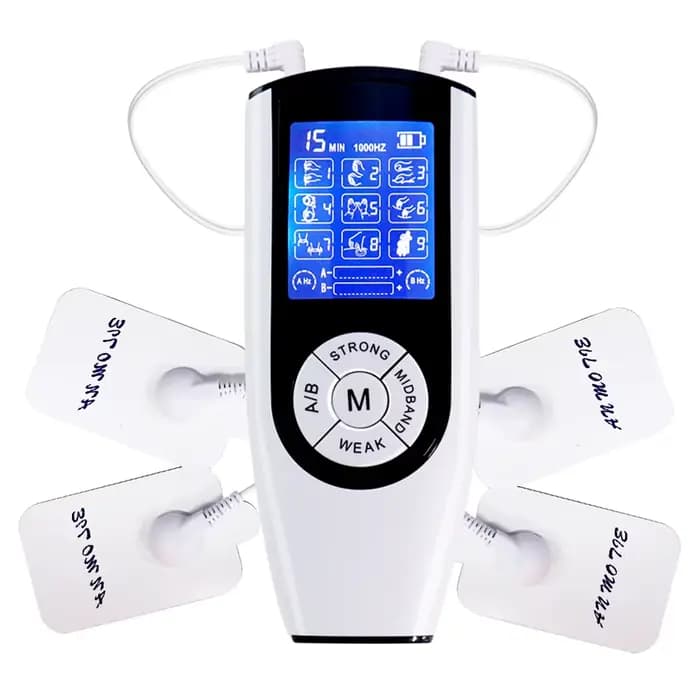 Appareil de massage TENS à double sortie