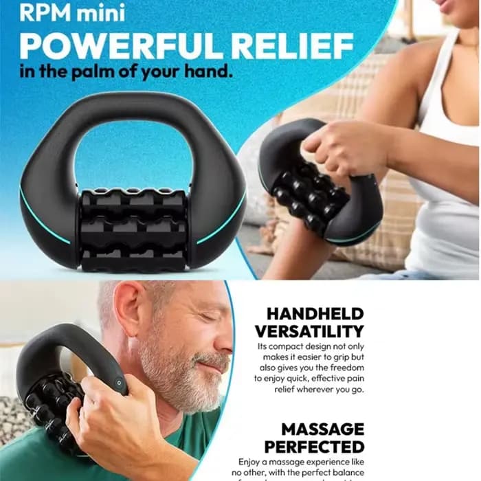 Mini masseur à percussion rotatif pour soulager la fatigue corporelle