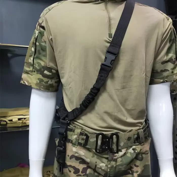 Ceinture pour pistolet à Shot, accessoires de chasse, équipement à Point unique, sangle d'épaule, corde de fusil avec boucle en métal, 1 pièce