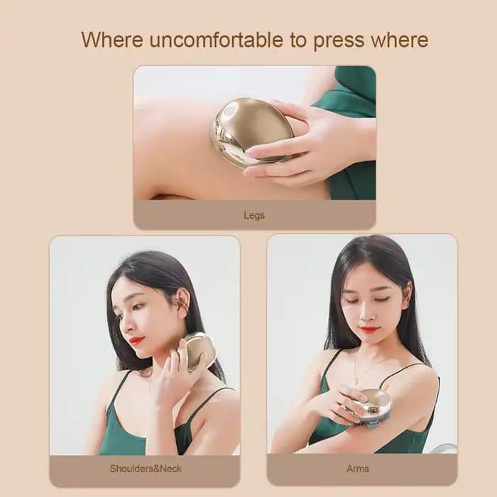 Appareil électrique de Massage de tête par Vibration du cuir chevelu