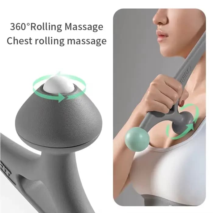 Bâton de massage portable pour auto-massage des tissus profonds