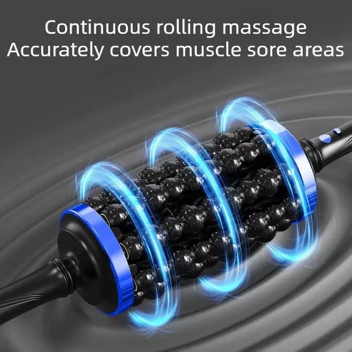 Masseur à percussion roulant rechargeable avec 72 points de massage