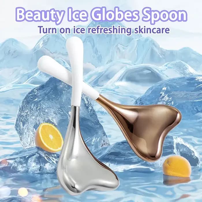 Rouleau de Globes de glace de Spa rafraîchissant en acier inoxydable